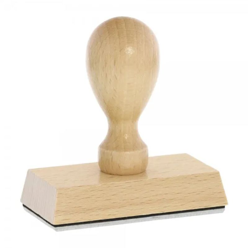 Holzstempel 10 x 5, bis 1 Zeile