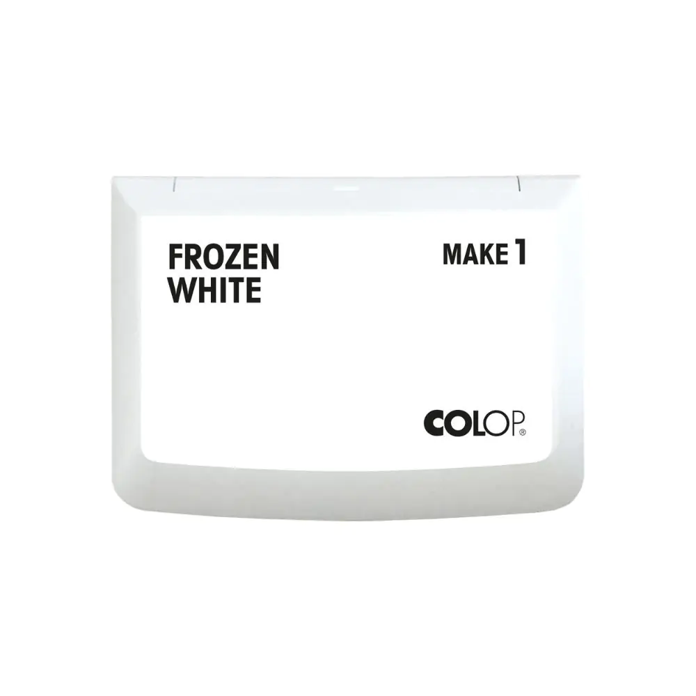 Colop® Stempelkissen MAKE 1 FROZEN WHITE