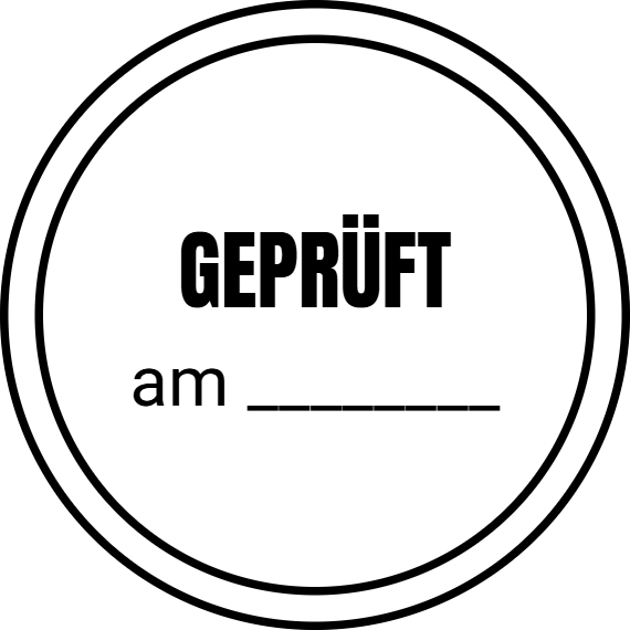 Vorschau der Vorlage Ø19 Geprüft