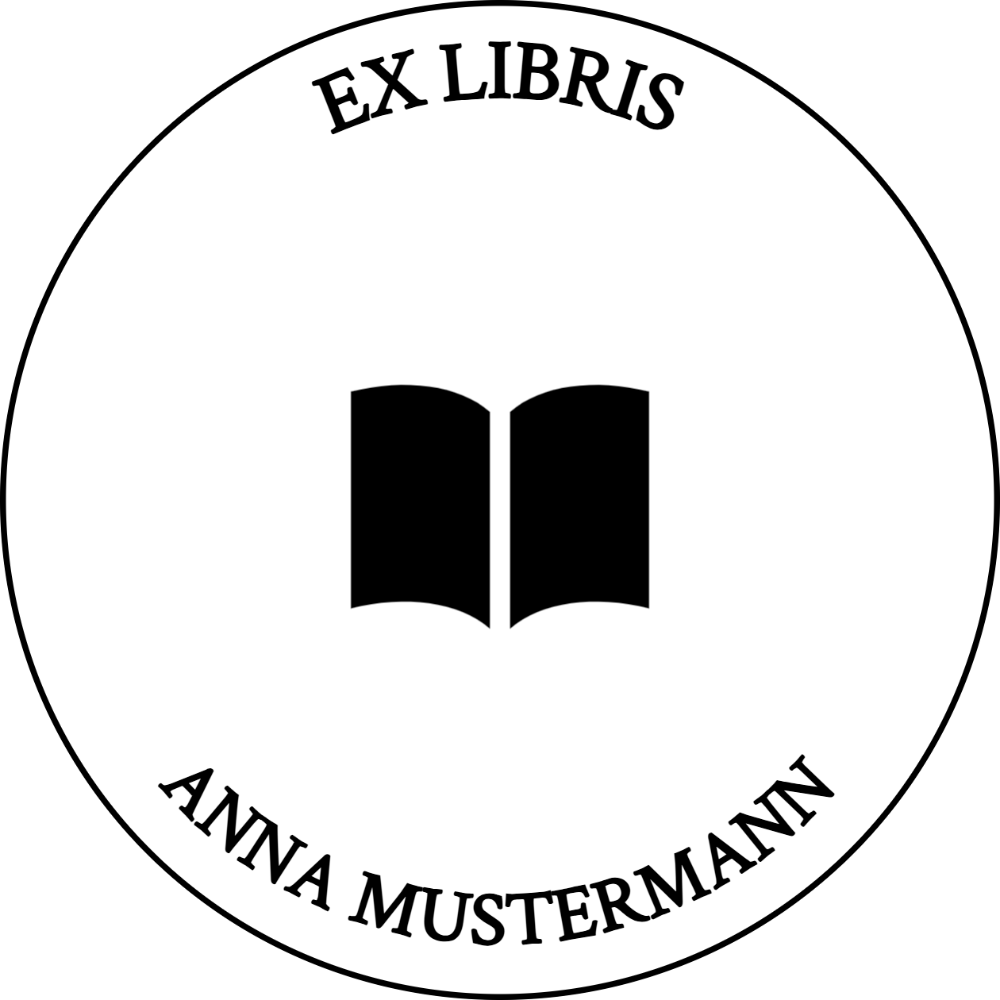 Vorschau der Vorlage Ø42 Ex Libris